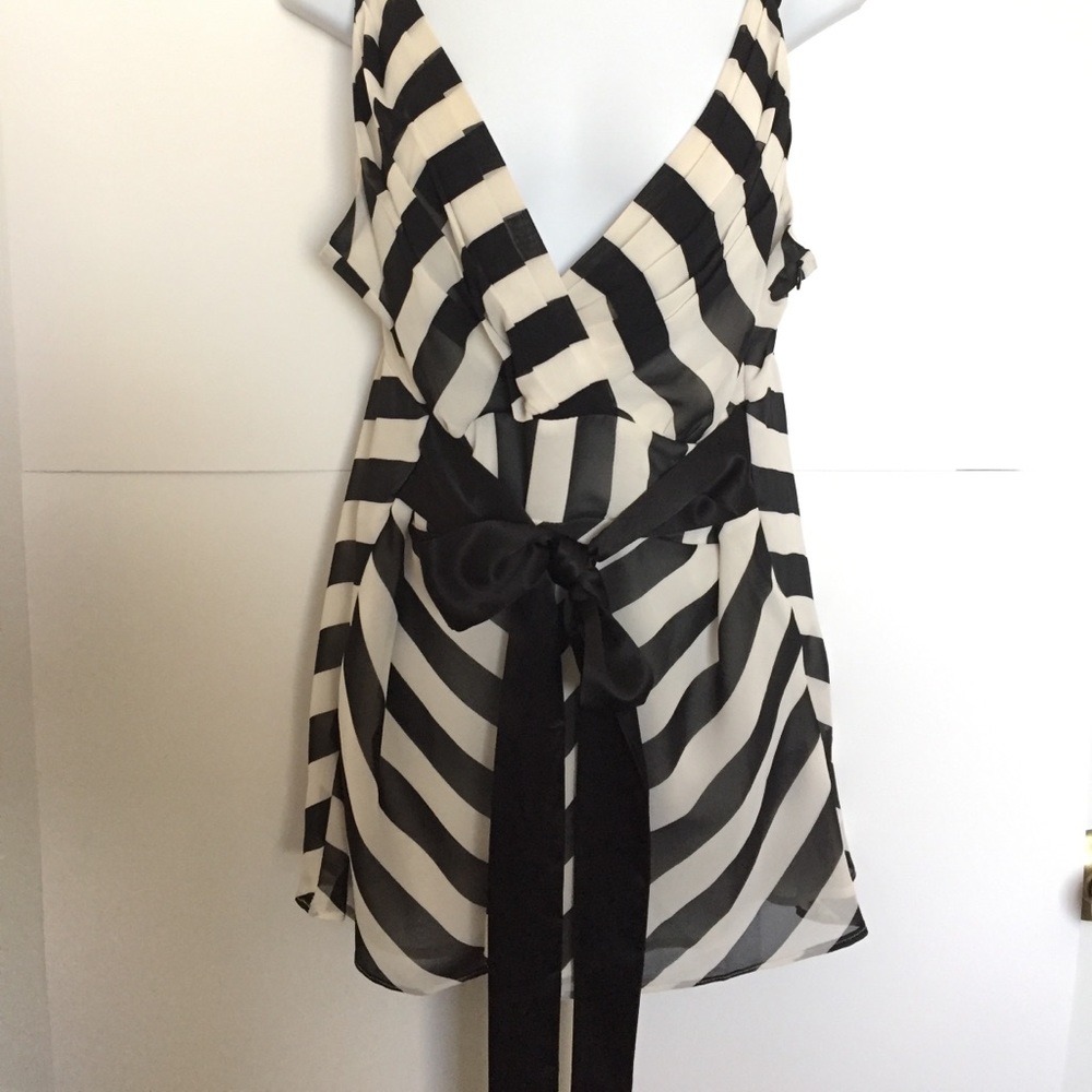 Striped Dressy Top SIze XL